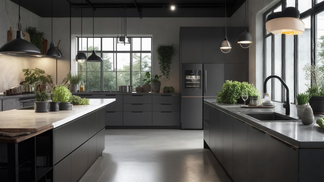 Cuisine avec deux plans de travail différents : Comment les intégrer ?